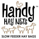 Handy Hay Nets slow feeder hay bags logo